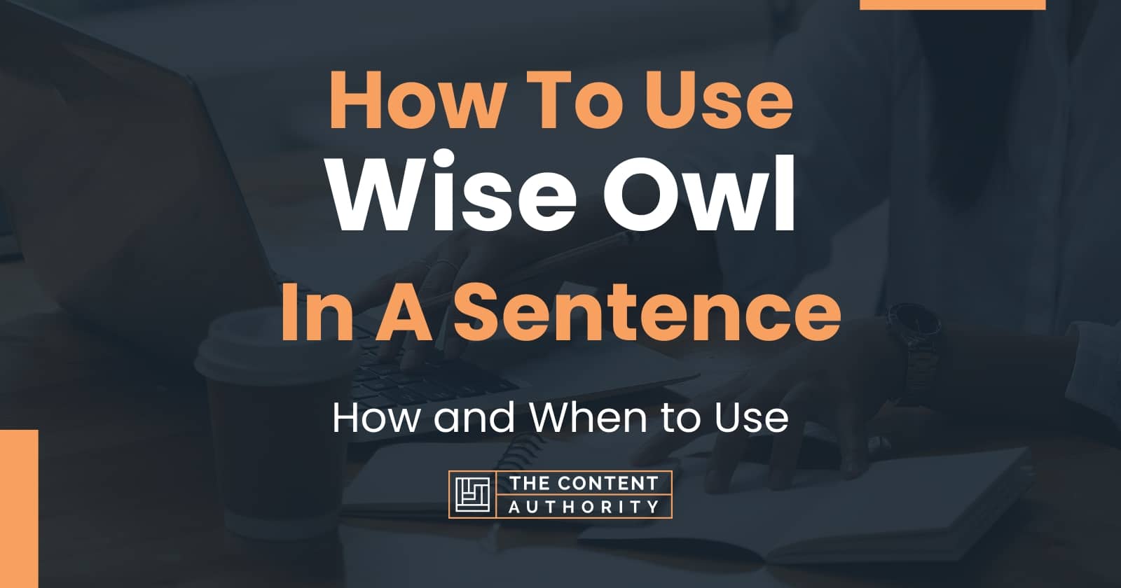 How To Use Wise Owl In A Sentence How And When To Use How To Use Wise Owl In A Sentence How And When To Use