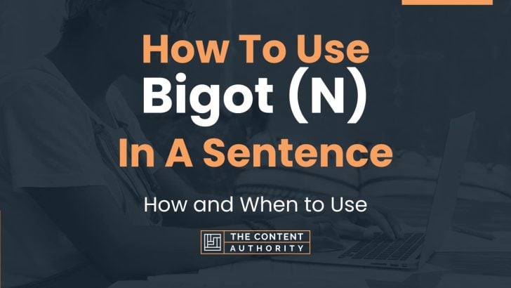 how-to-use-bigot-n-in-a-sentence-how-and-when-to-use