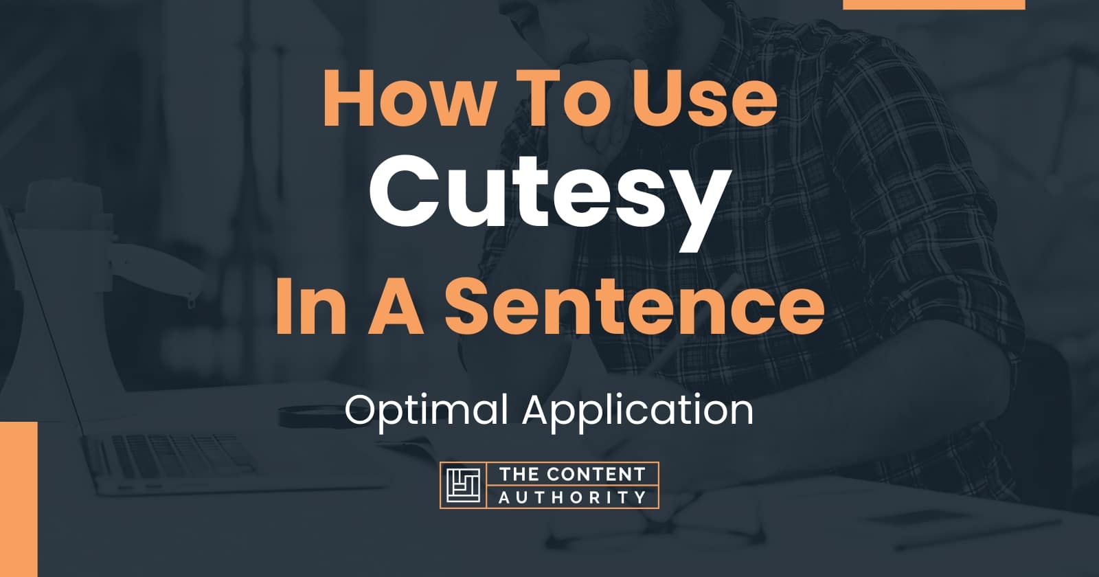 How To Use "Cutesy" In A Sentence Optimal Application