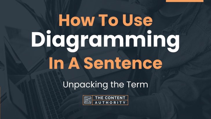 How To Use “Diagramming” In A Sentence: Unpacking the Term