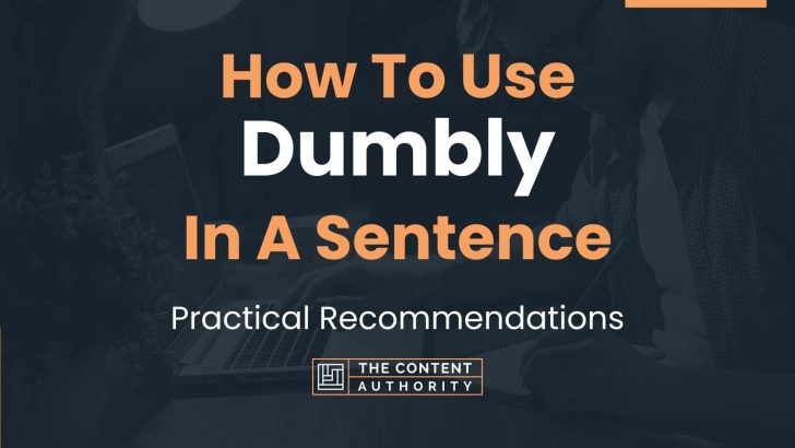 how-to-use-dumbly-in-a-sentence-practical-recommendations