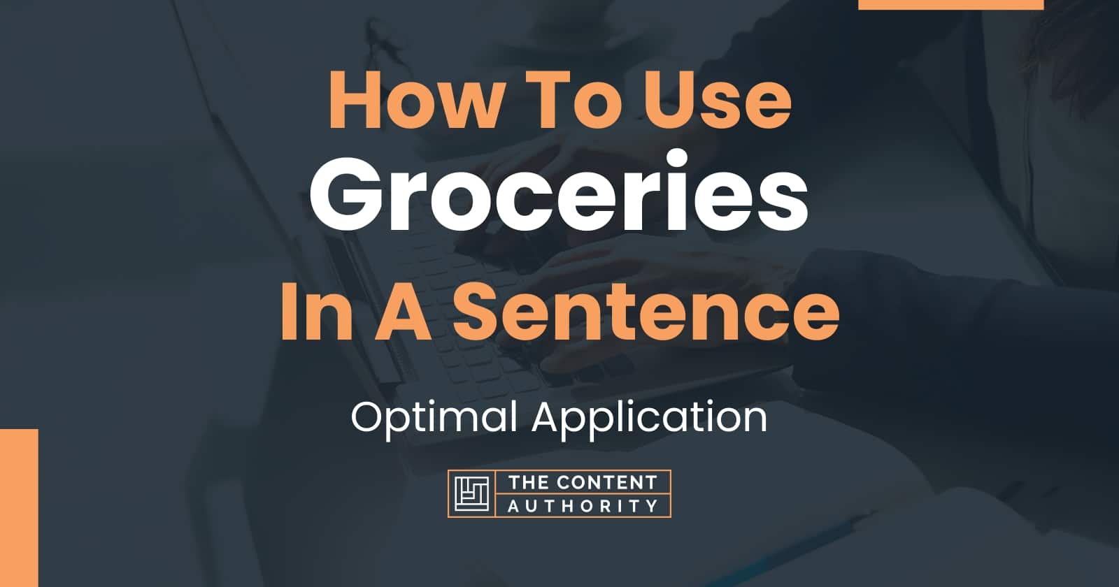 how-to-use-groceries-in-a-sentence-optimal-application