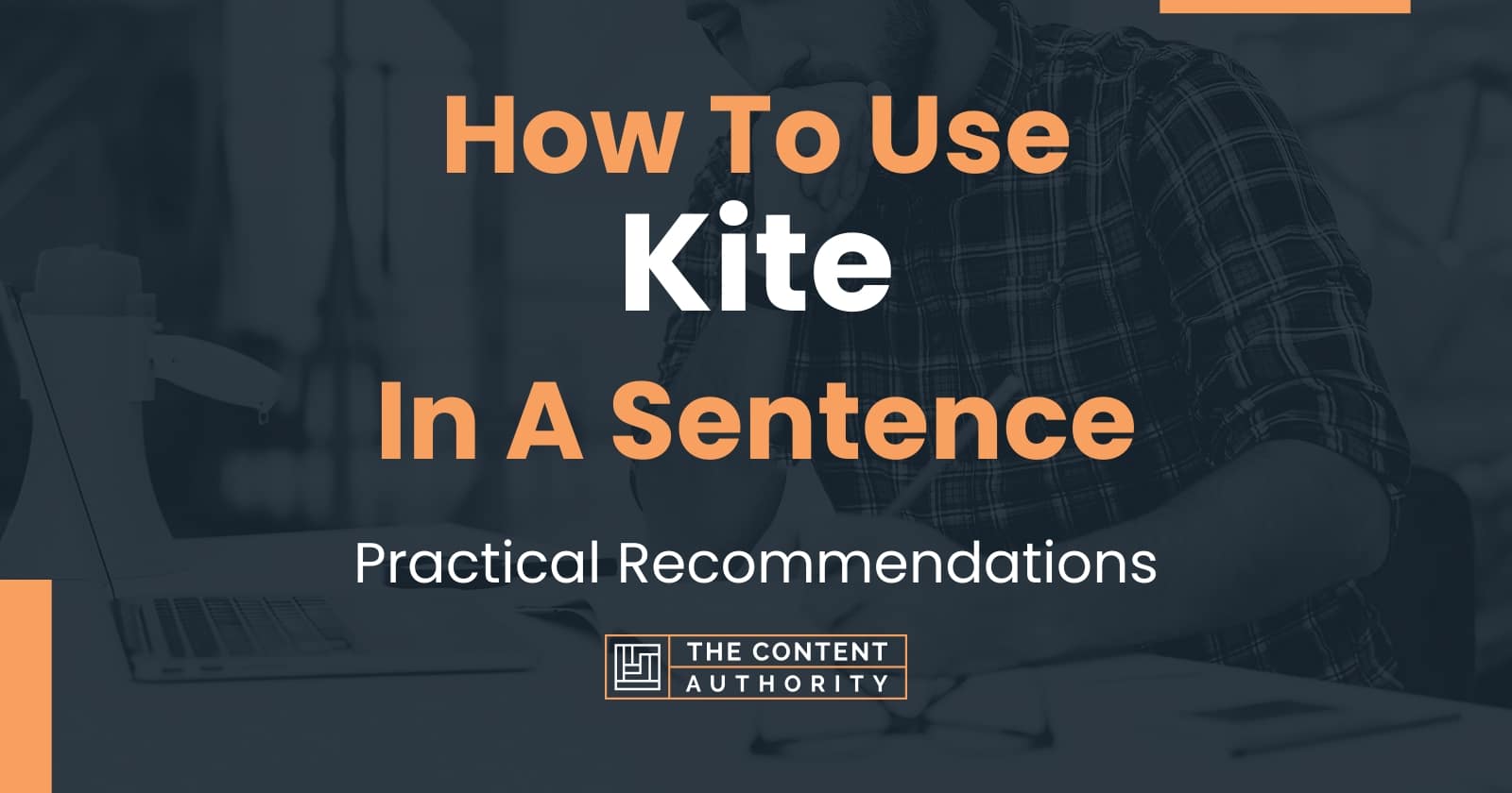 How To Use "Kite" In A Sentence Practical