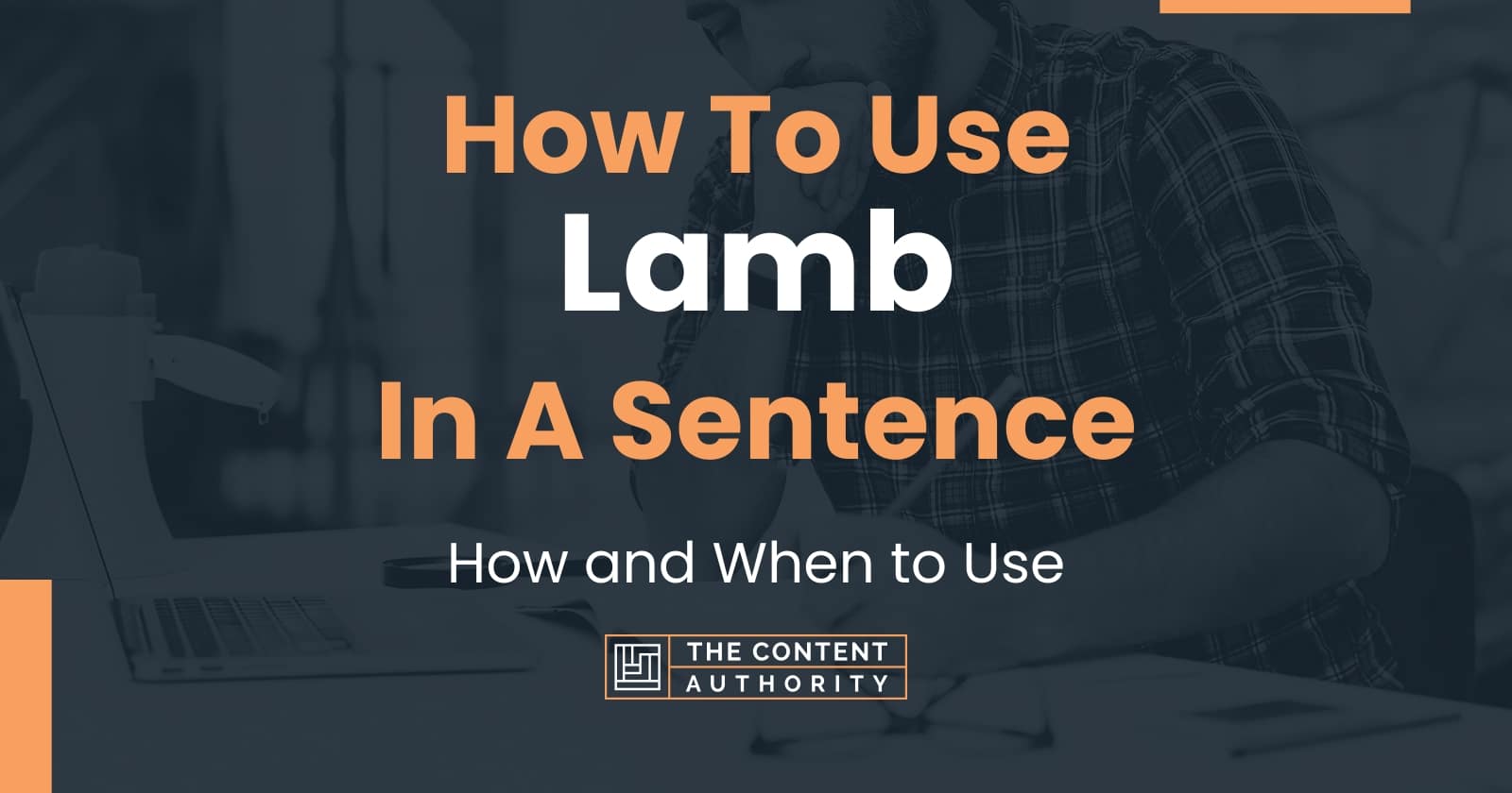 Lamb In A Sentence