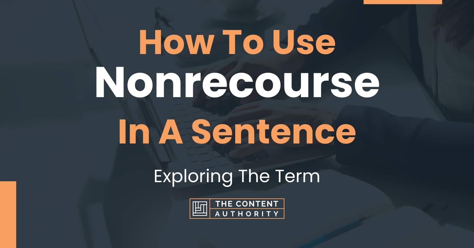 how-to-use-nonrecourse-in-a-sentence-exploring-the-term