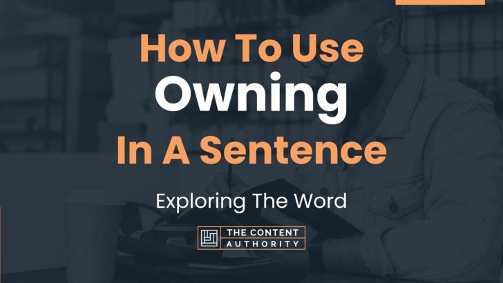 how-to-use-owning-in-a-sentence-exploring-the-word