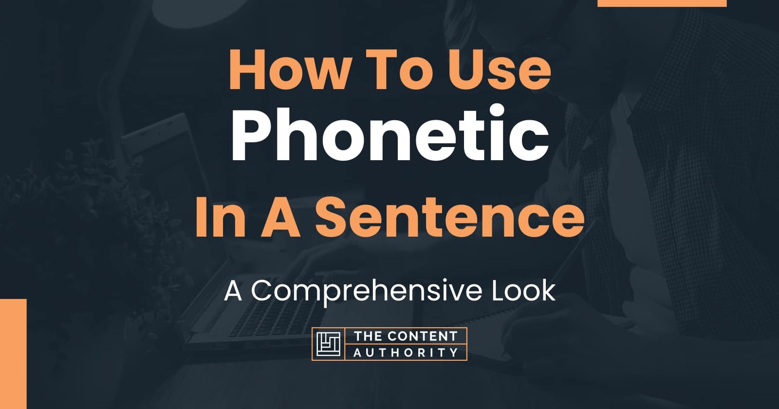 Phonetic In A Sentence Meaning