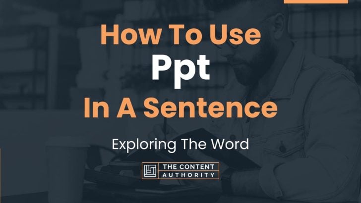 make a sentence using word presentation