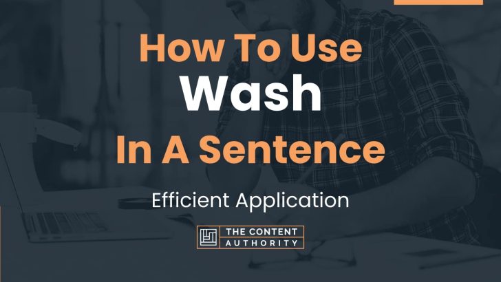 how-to-use-wash-in-a-sentence-efficient-application