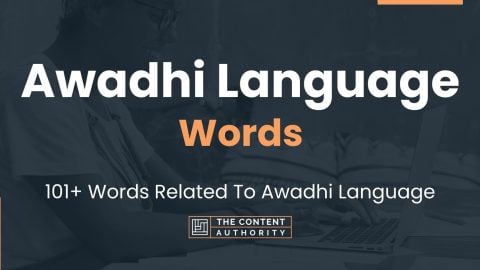 Awadhi Language Words - 101+ Words Related To Awadhi Language