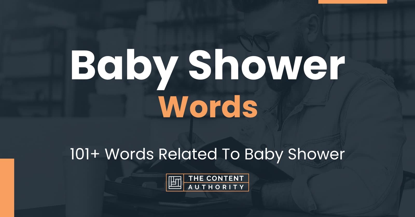 Baby Shower Words - 101+ Words Related To Baby Shower