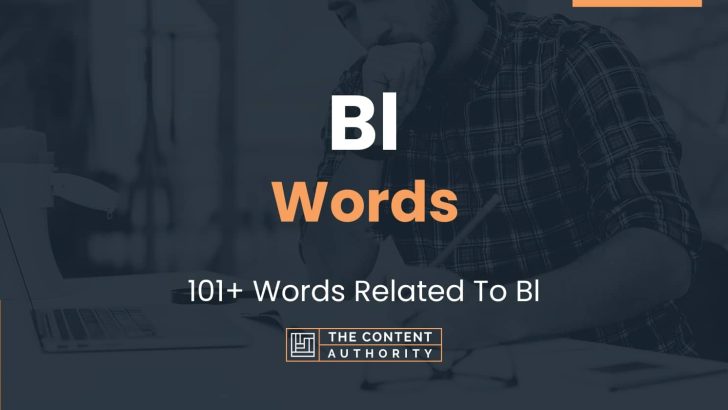 Bl Words - 101+ Words Related To Bl