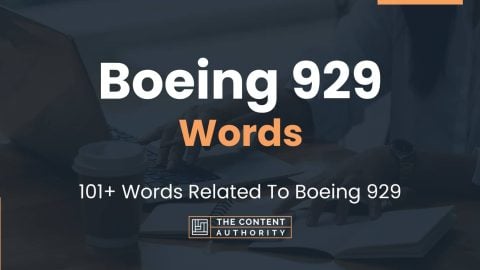 Boeing 929 Words - 101+ Words Related To Boeing 929