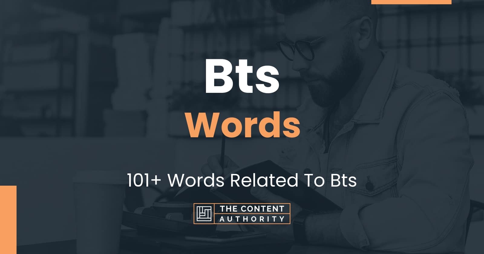 Bts Words - 101+ Words Related To Bts