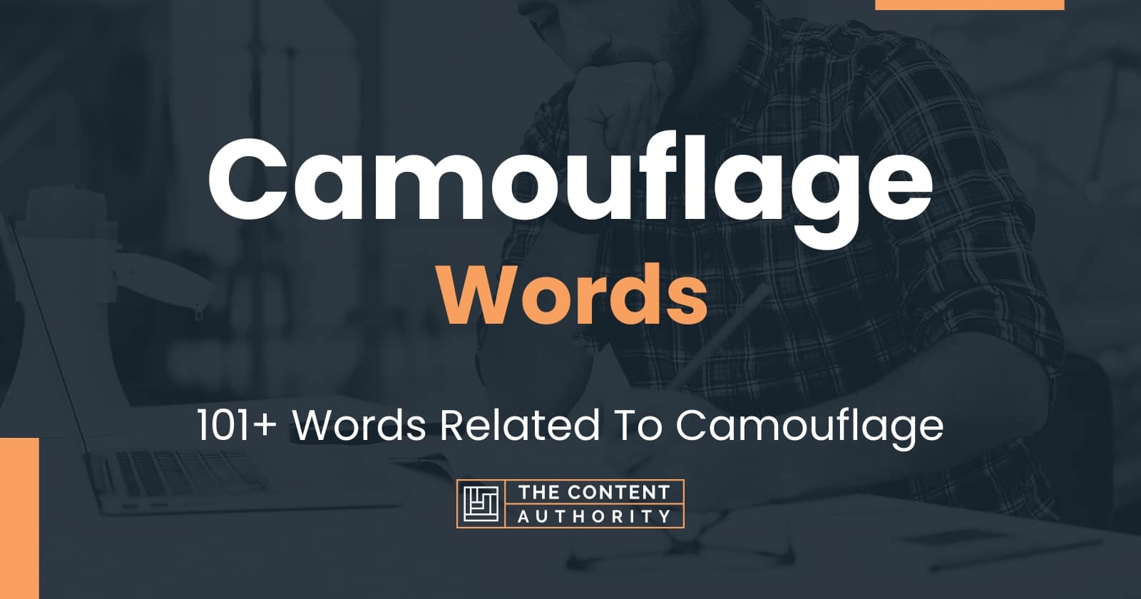 Camouflage Words - 101+ Words Related To Camouflage