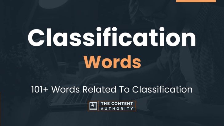 classification-words-101-words-related-to-classification