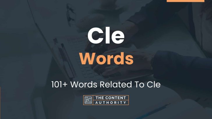 5 letter words start with cle