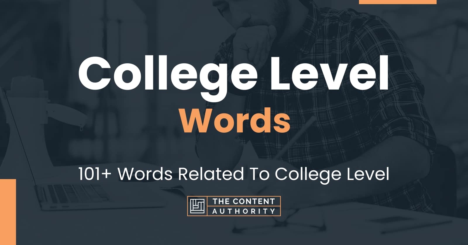 What Are College Level Words What Are College Level Words