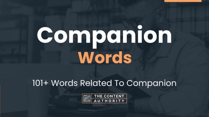 Companion Words - 101+ Words Related To Companion