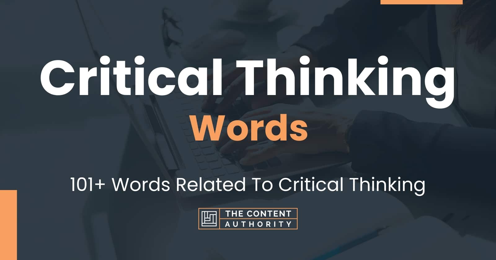 whats the word for critical thinking