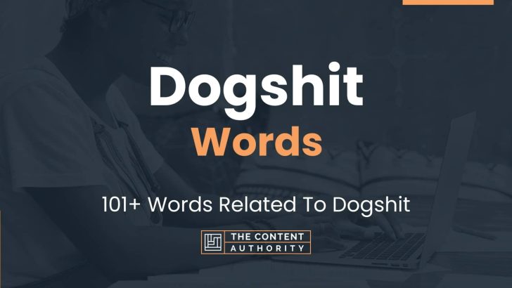 words related to dogshit