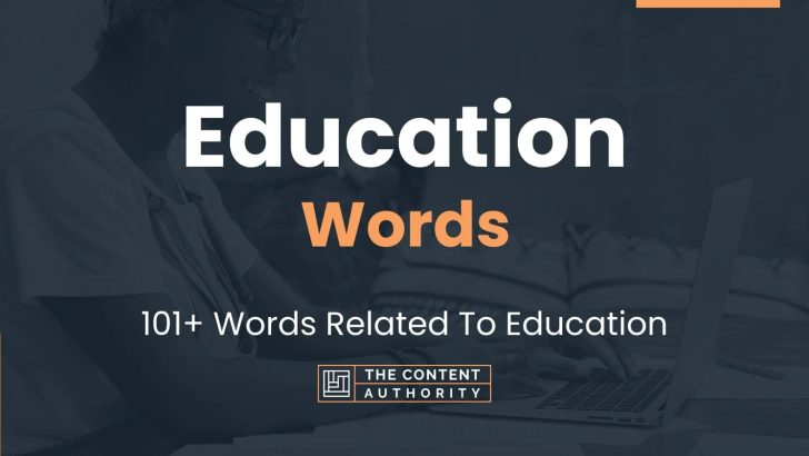 Some Words Related To Education