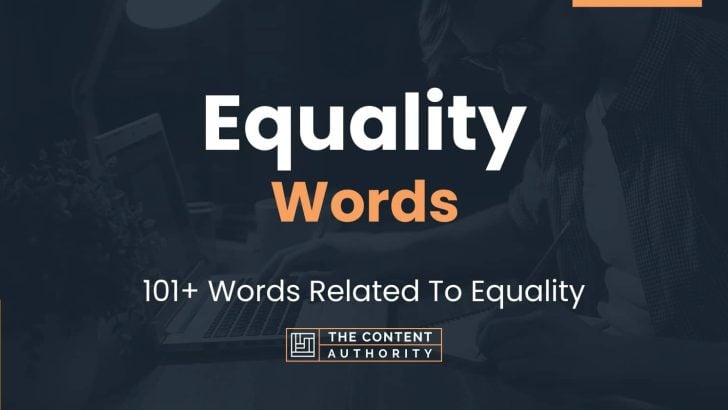 speech equal words