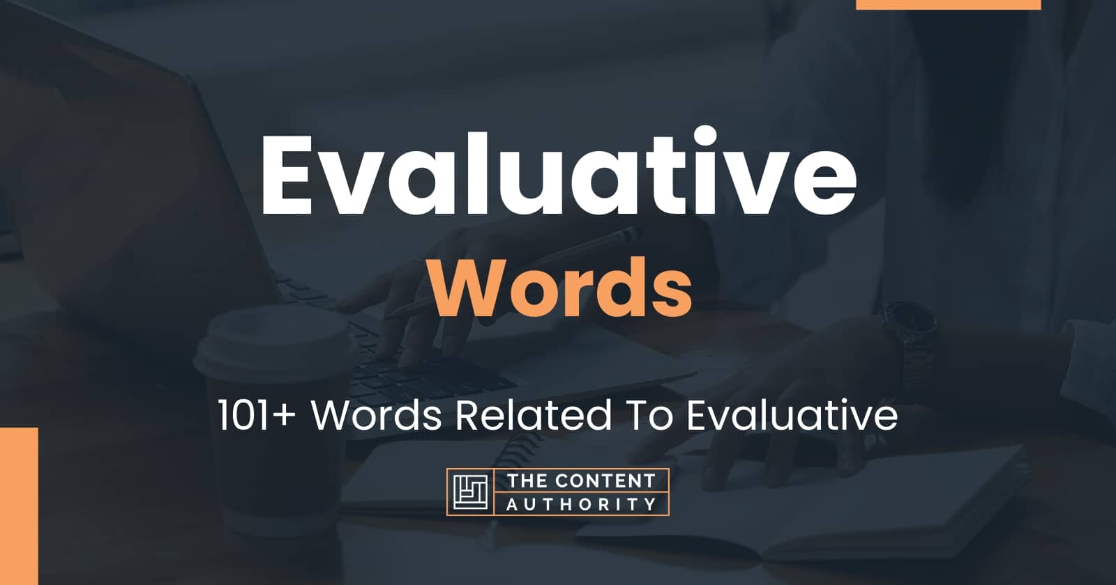 evaluative words for essays