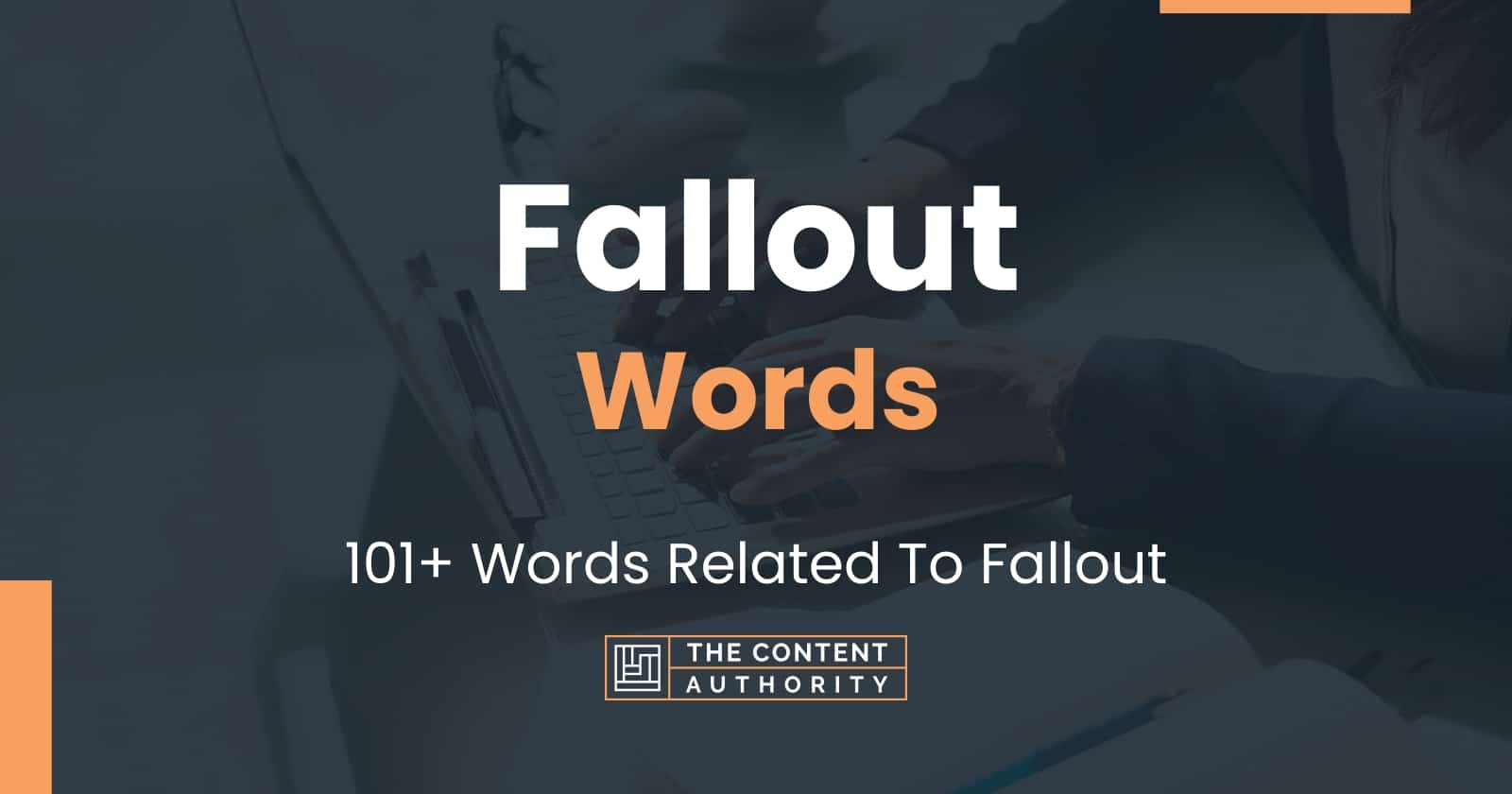 Other Words For Fallout