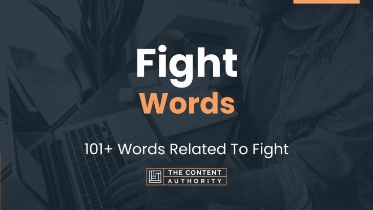 Fight Related Words