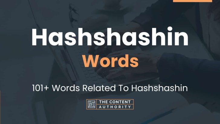 Hashshashin Words - 101+ Words Related To Hashshashin