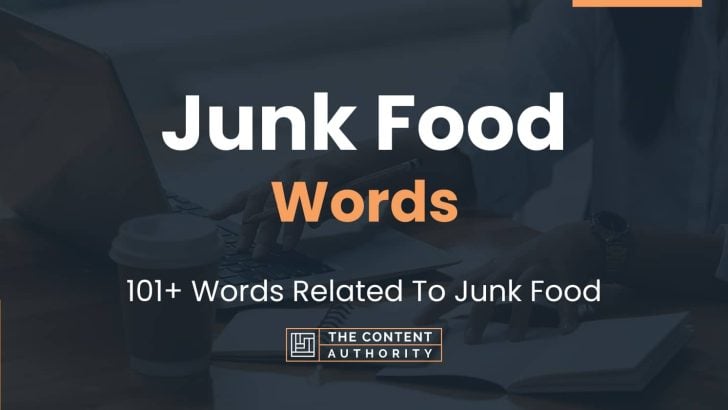 Words Related To Junk Food