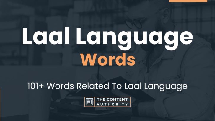 words related to laal language
