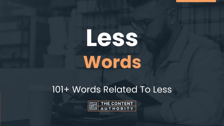 less-words-101-words-related-to-less