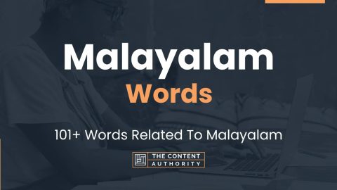 Malayalam Words - 101+ Words Related To Malayalam