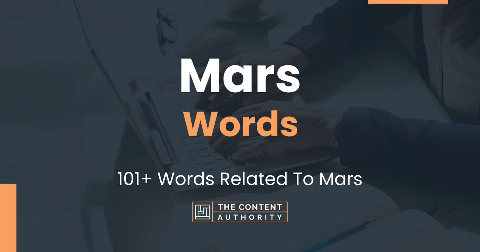 Mars Words 101+ Words Related To Mars