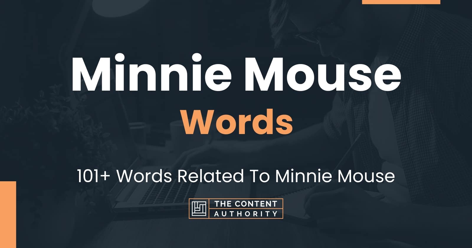 Minnie Mouse Words - 101+ Words Related To Minnie Mouse