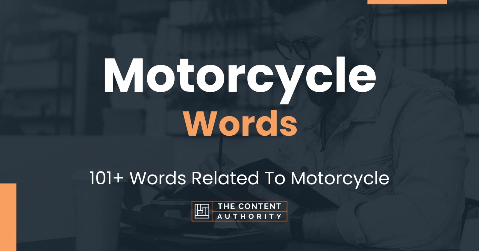 Motorcycle Words - 101+ Words Related To Motorcycle