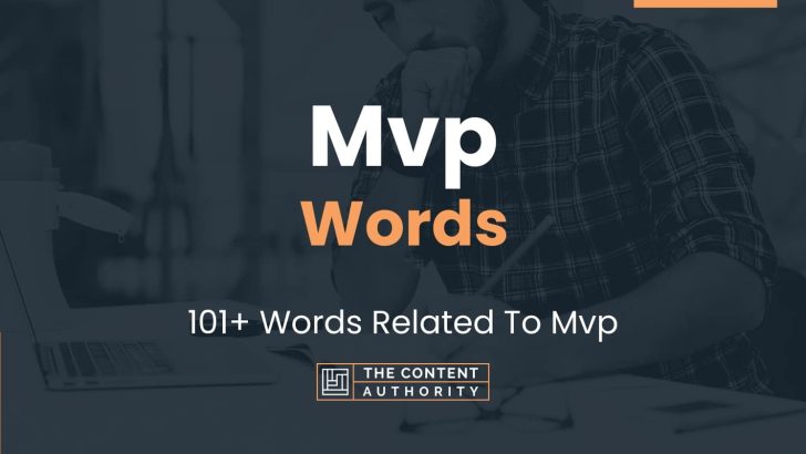 Mvp Words - 101+ Words Related To Mvp