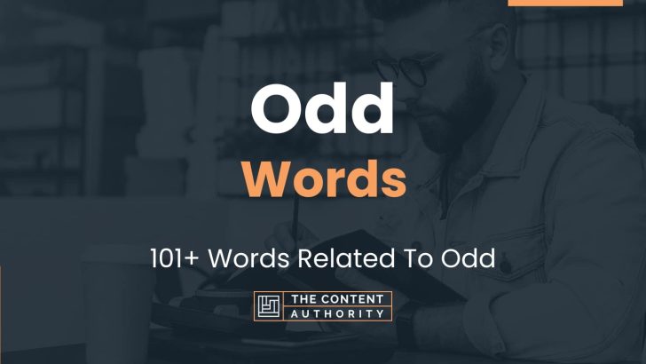 Odd Words 101 Words Related To Odd