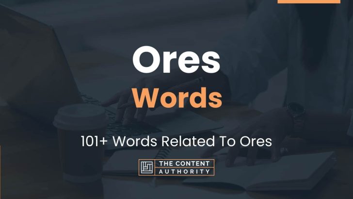 words related to ores