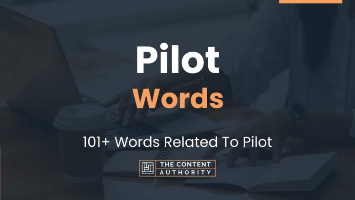 Pilot Words - 101+ Words Related To Pilot