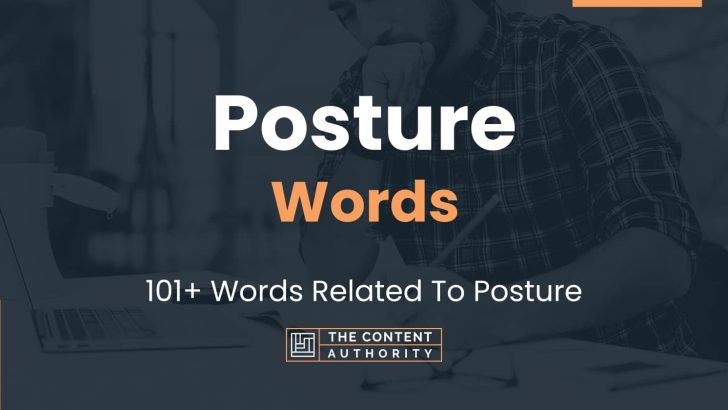 posture-words-101-words-related-to-posture