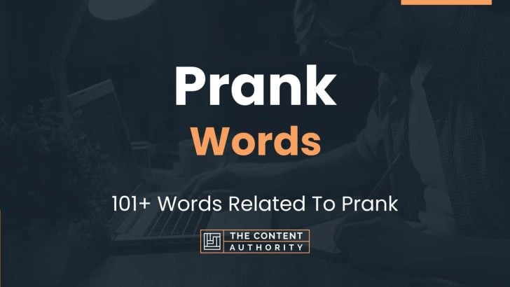 Prank Words - 101+ Words Related To Prank