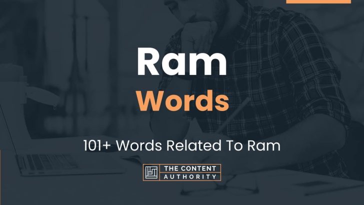 Ram Words - 101+ Words Related To Ram