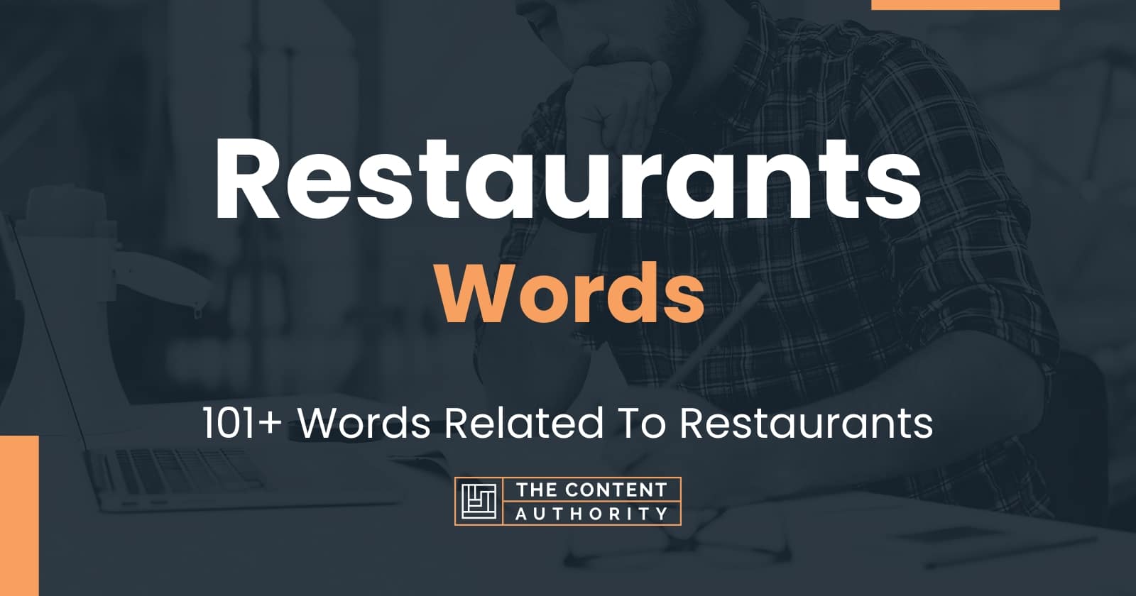 Restaurants Words - 101+ Words Related To Restaurants