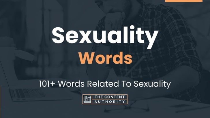 Sexuality Words 101 Words Related To Sexuality 0452