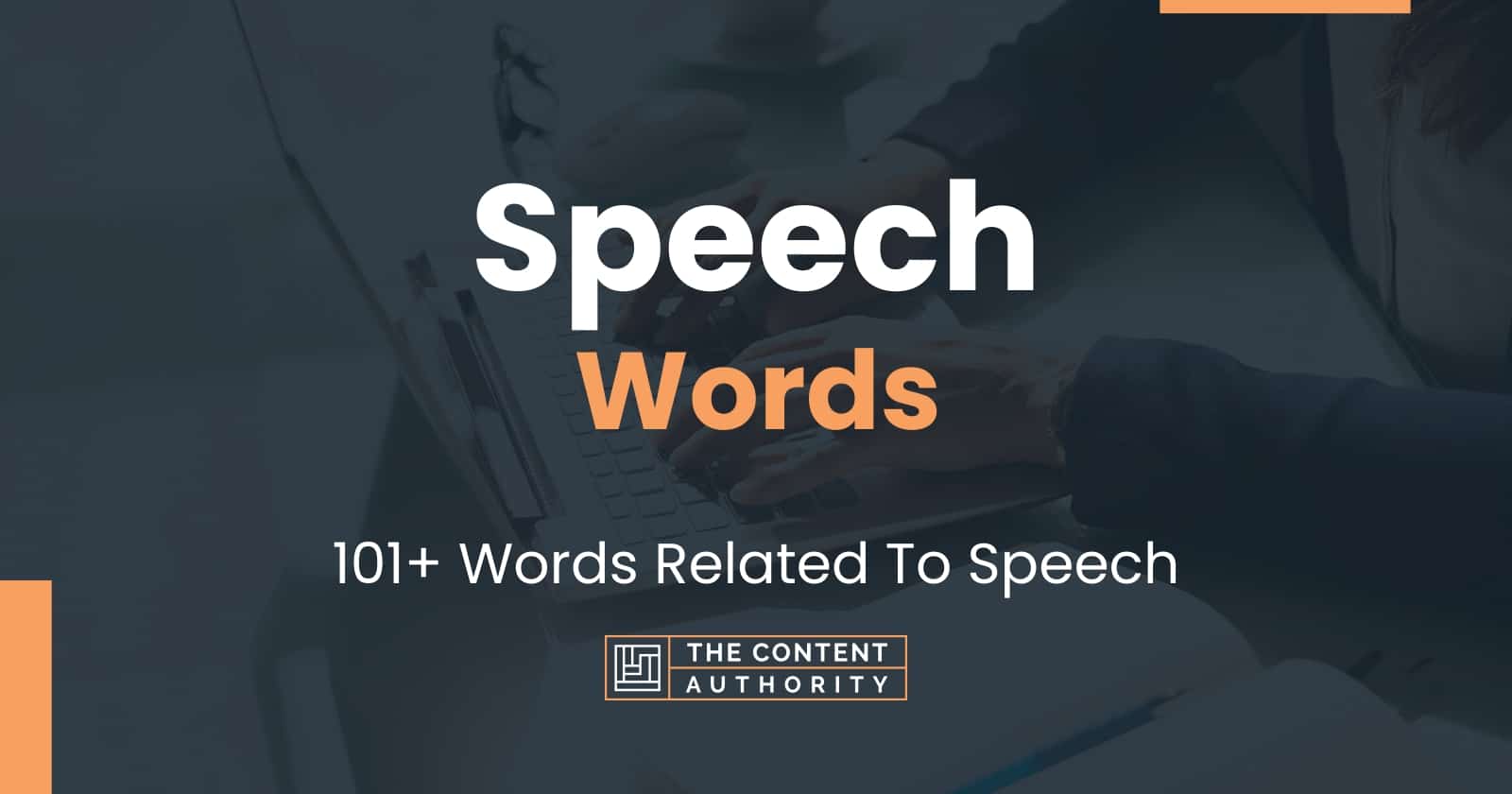 speech related to words