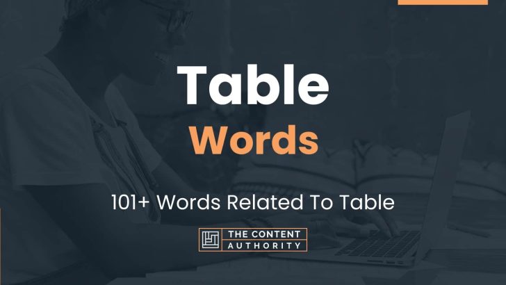 table-words-101-words-related-to-table