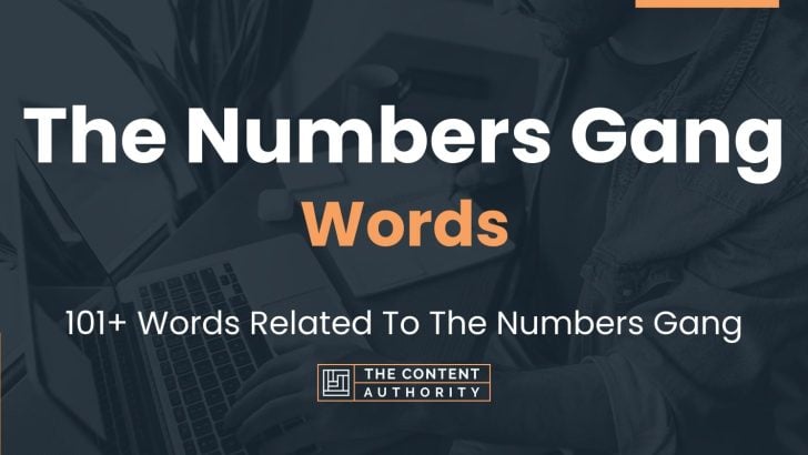 the-numbers-gang-words-101-words-related-to-the-numbers-gang